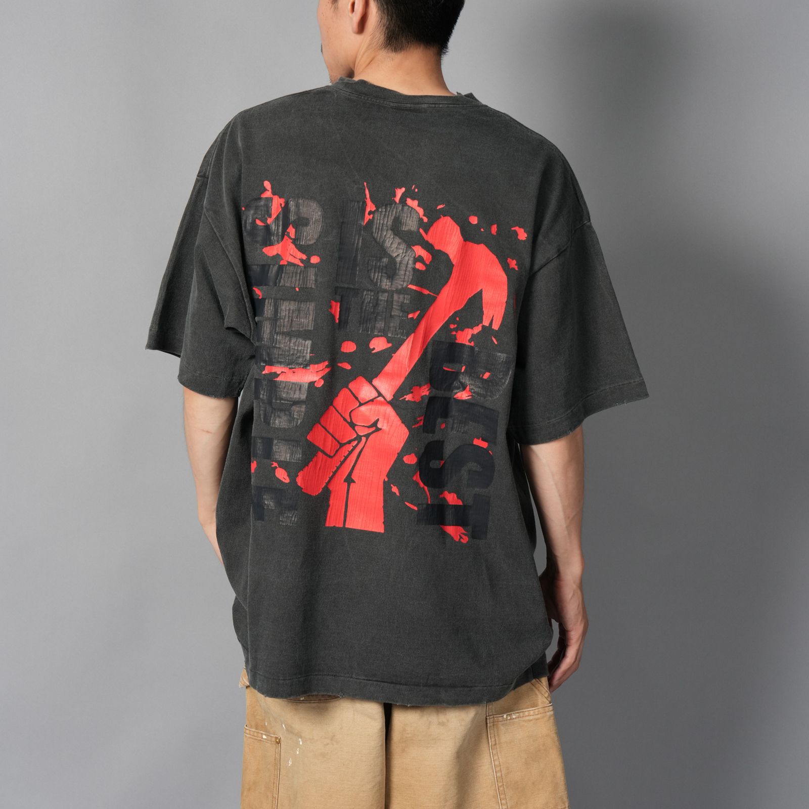 [SAKAMOTODAYS]  TSDM25SM010 / S/S T-Shirt  (SHISHIBA)  / Tシャツ (ブラック)