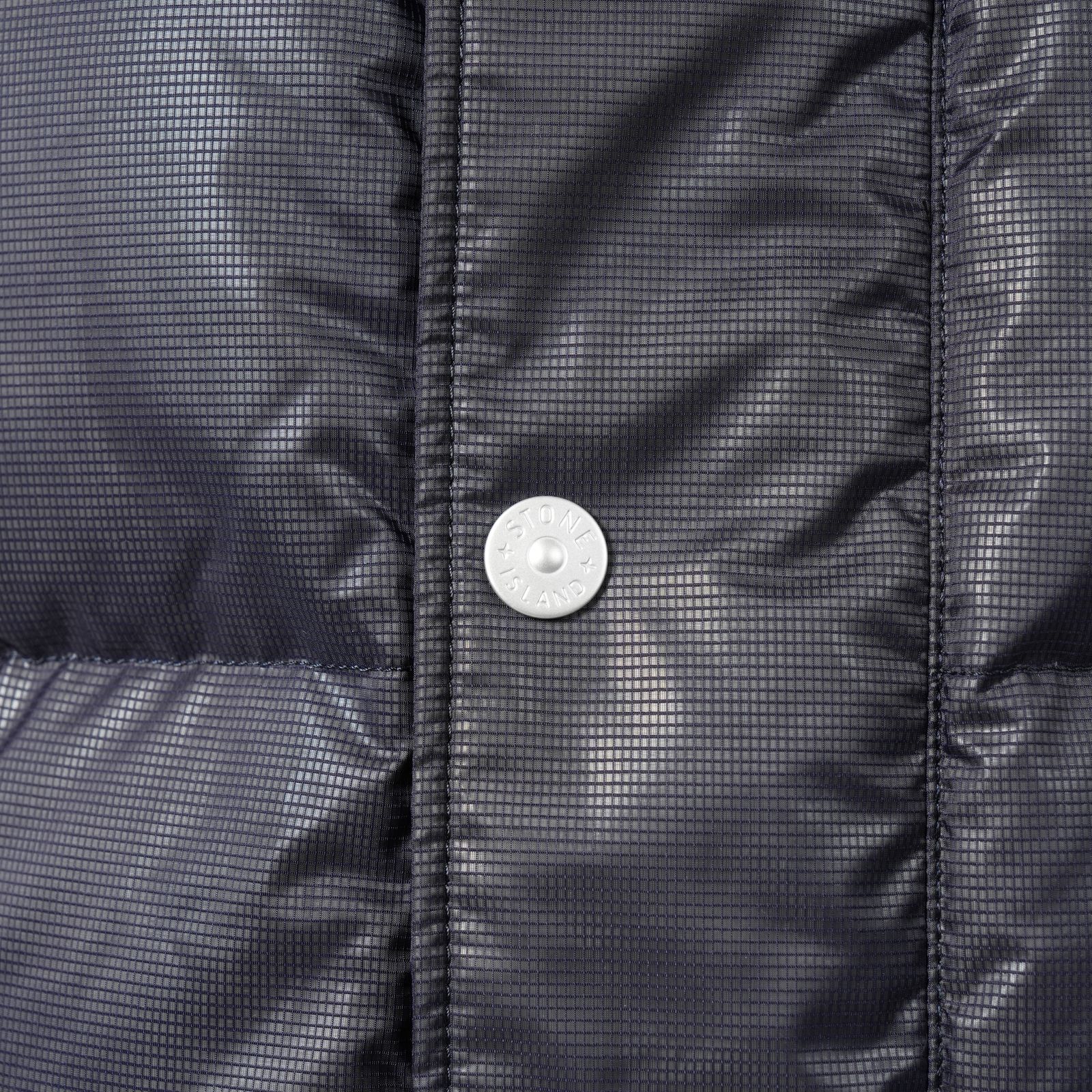 446X1 NYLON RIPSTOP COVER DOWN_ STONE ISLAND MARINA  / ナイロンリップストップ カバーダウン ダウンジャケット (インクブルー)