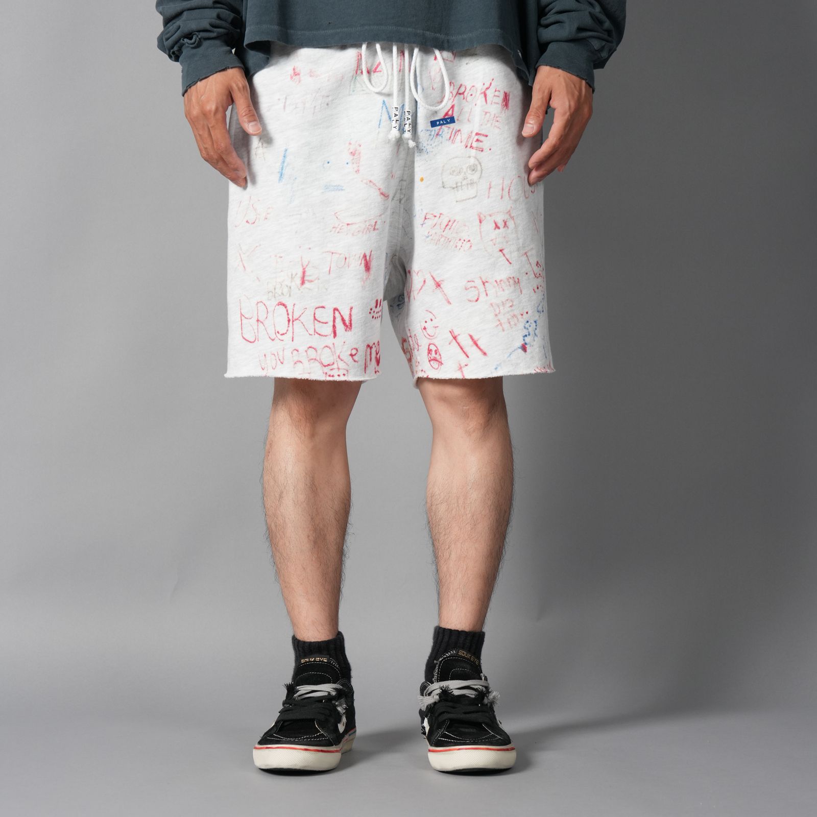 JOSHUA TREE SWEATSHORT / スウェットショーツ (グレー)
