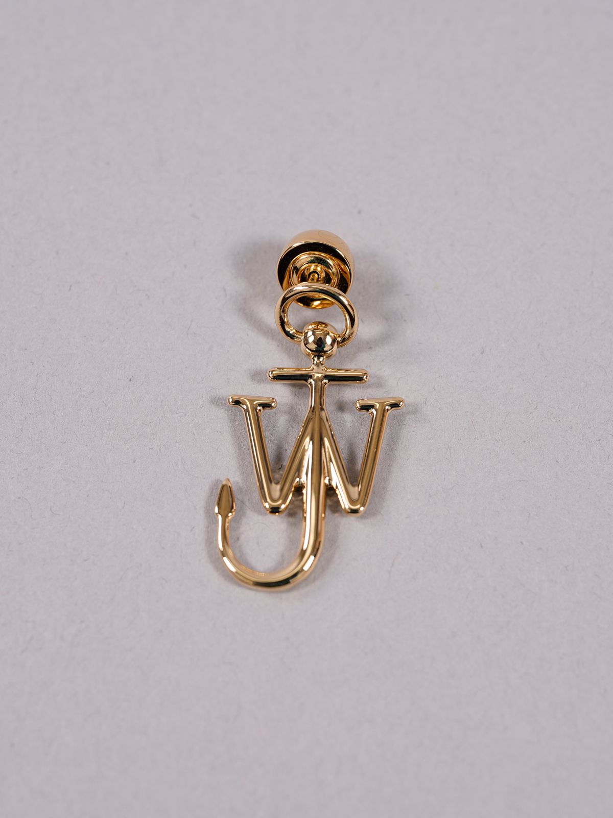 ASYMMETRIC ANCHOR EARRINGS / アシンメトリー アンカー イアリング (ゴールド)