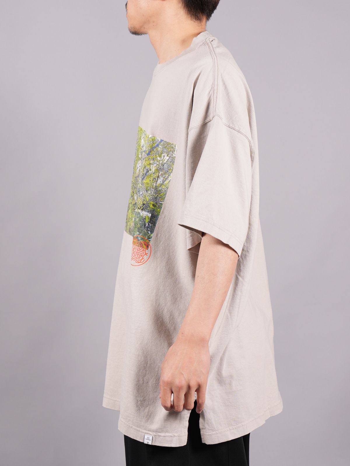 【ラスト1点】 FOREST BIG TEE / フォレスト ビッグ Tシャツ  (サンドベージュ)