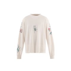 [コラボ] SM-HR1-0000-C29 / DW_LS TEE / TATTOO / WHITE / Tシャツ (ホワイト)