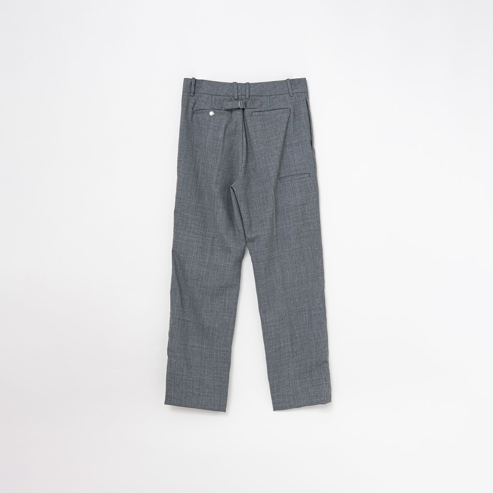 One Tuck Slacks / ワンタックスラックス (グレー)