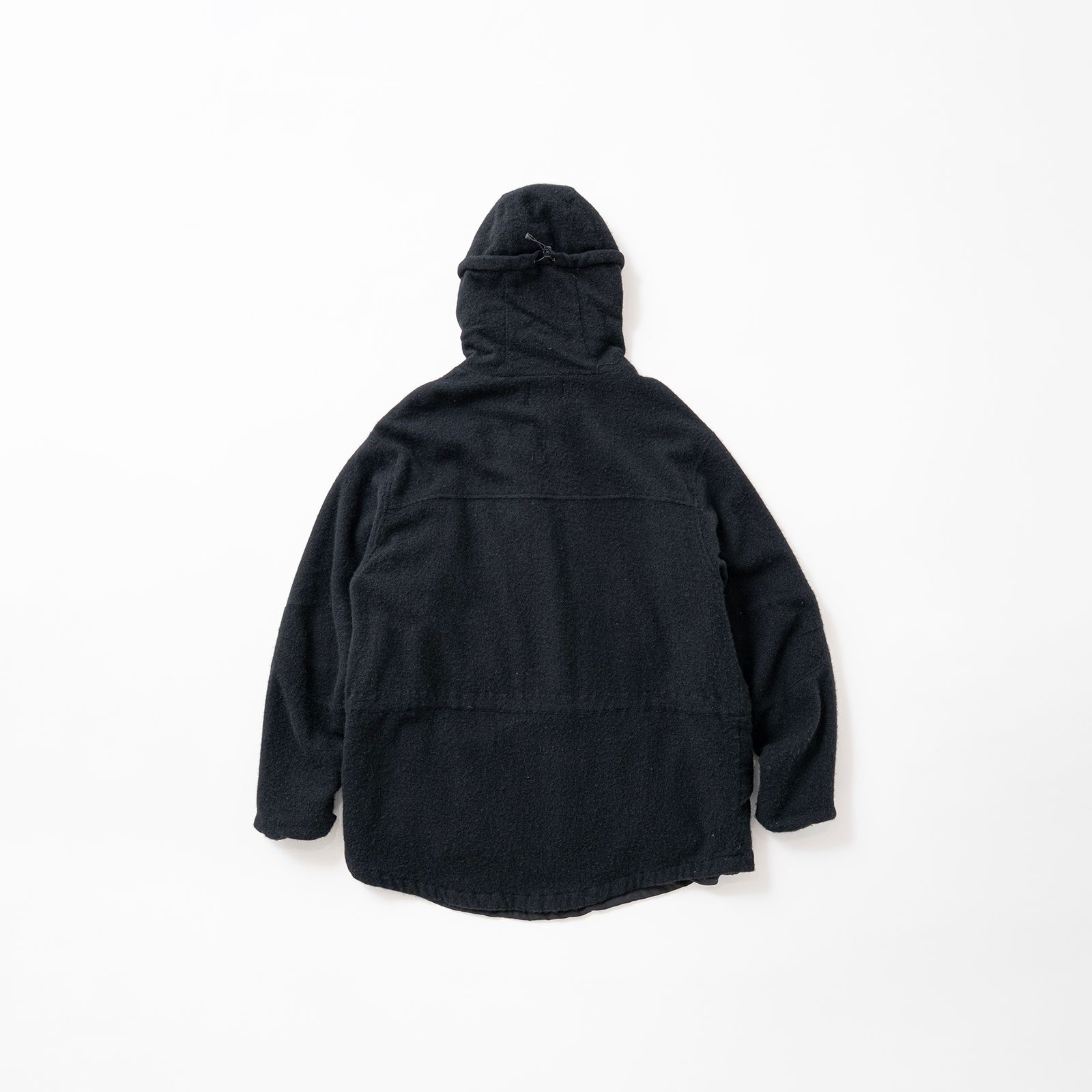 Felted Wool Coat / フェルテッド ウールコート (ブラック)