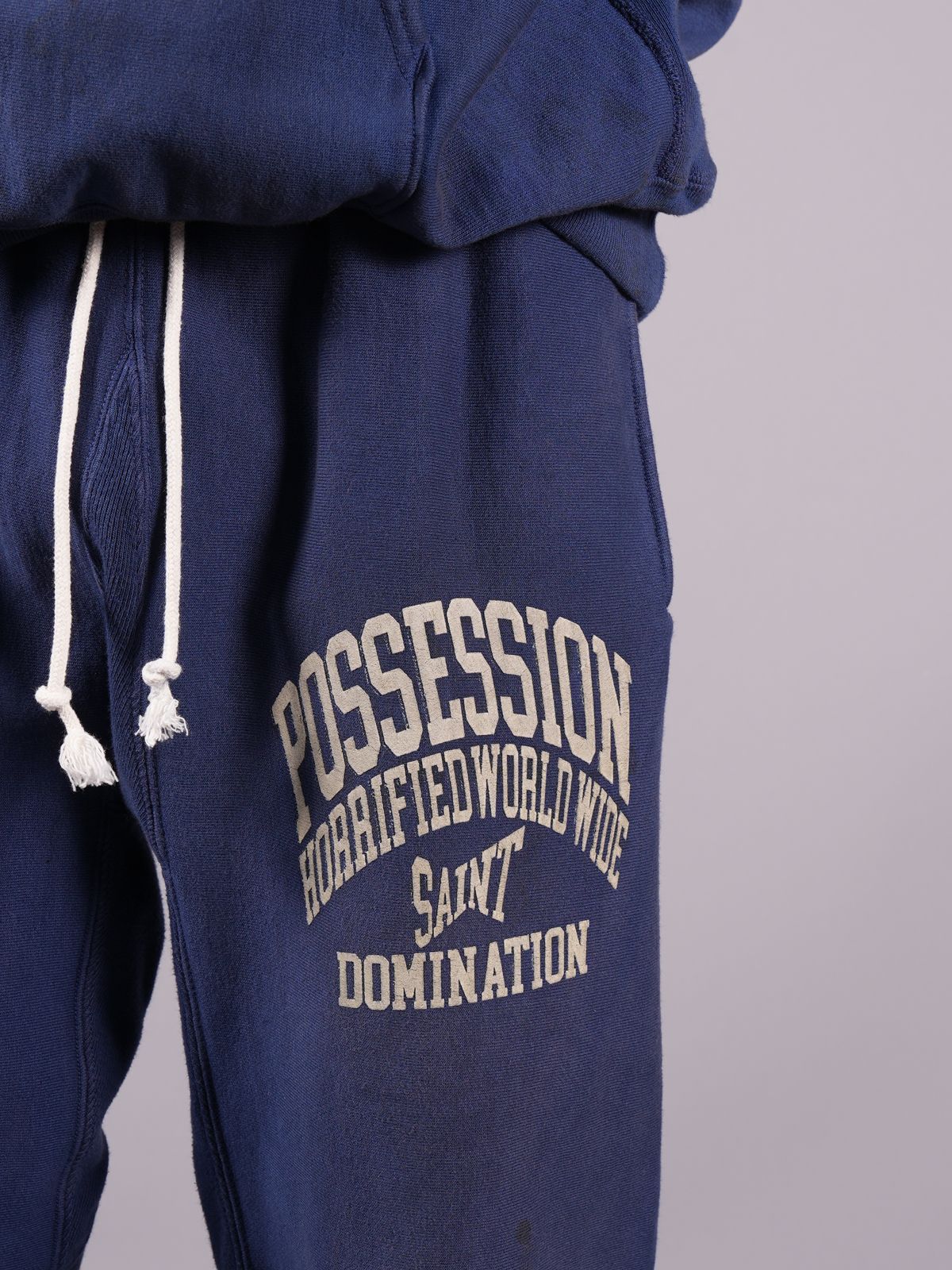 【ラスト1点】SM-A22-0000-032 / SWT PNT / POSSESION / NAVY / スウェットパンツ  (ネイビー)