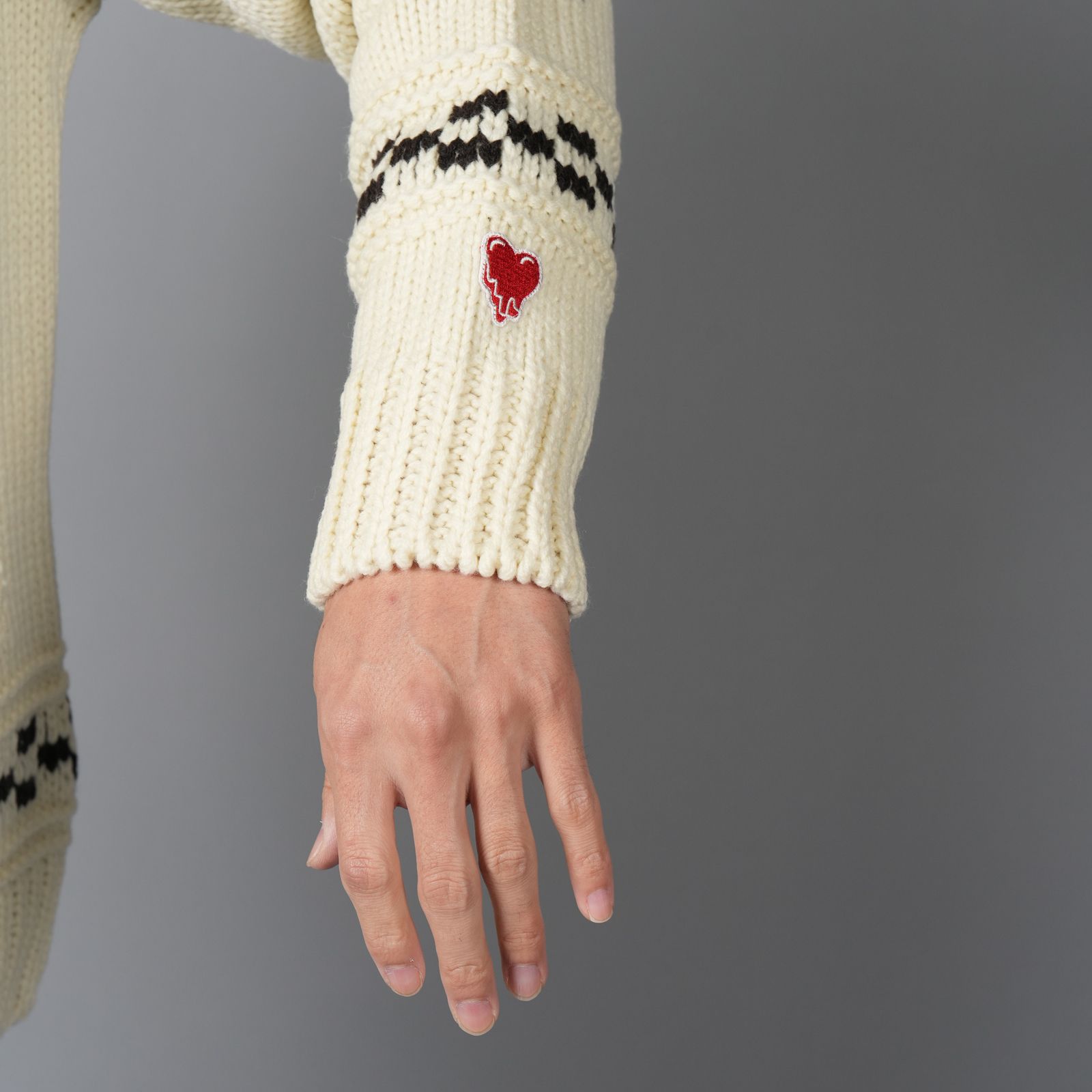 EU LATIN KNIT JACKET / ラテン ニットジャケット (アイボリー)