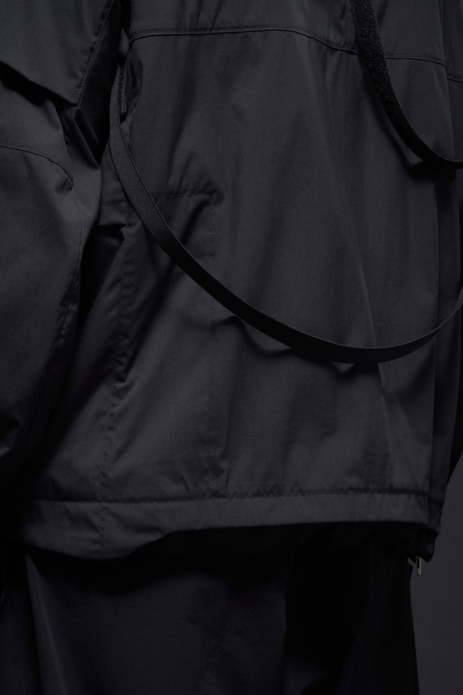 【ラスト1点】J1WB-E / Encapsulated Nylon Interops Jacket Gen. 1 / エンキャプスレイテッド ナイロン インターロプス ジャケット  [ワイドフィット] (ブラック)