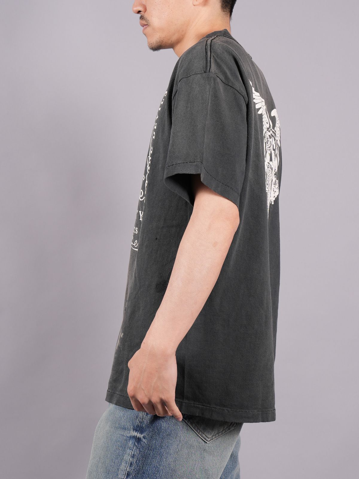 SAINT M×××××× - 【限定品】 SM-S23-0000-116 / NH/SS TEE / SKULL