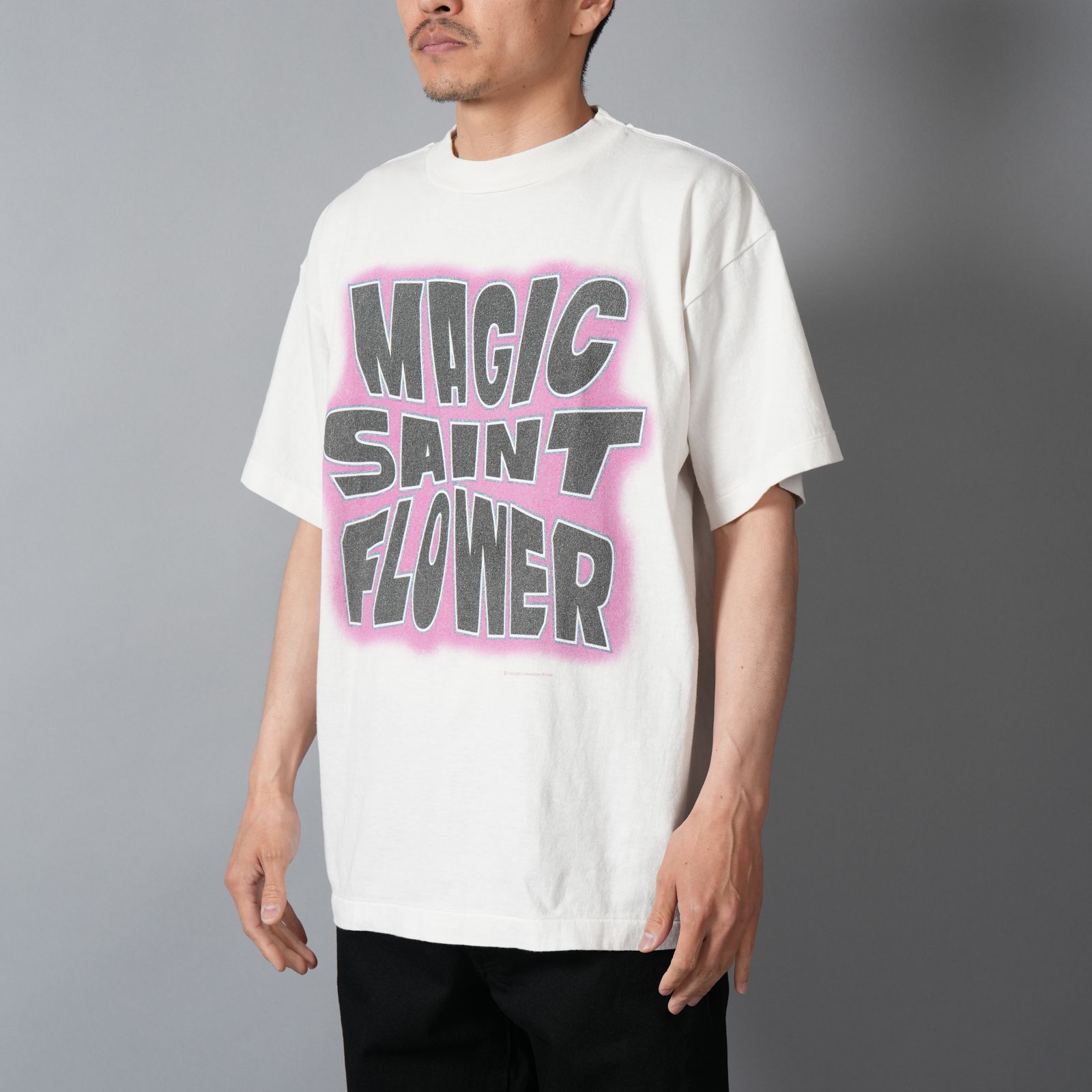【ラスト1点】SM-MK8-0000-010 / SS T-SHIRT / MAGIC SAINT / WHITE / Tシャツ (ホワイト)