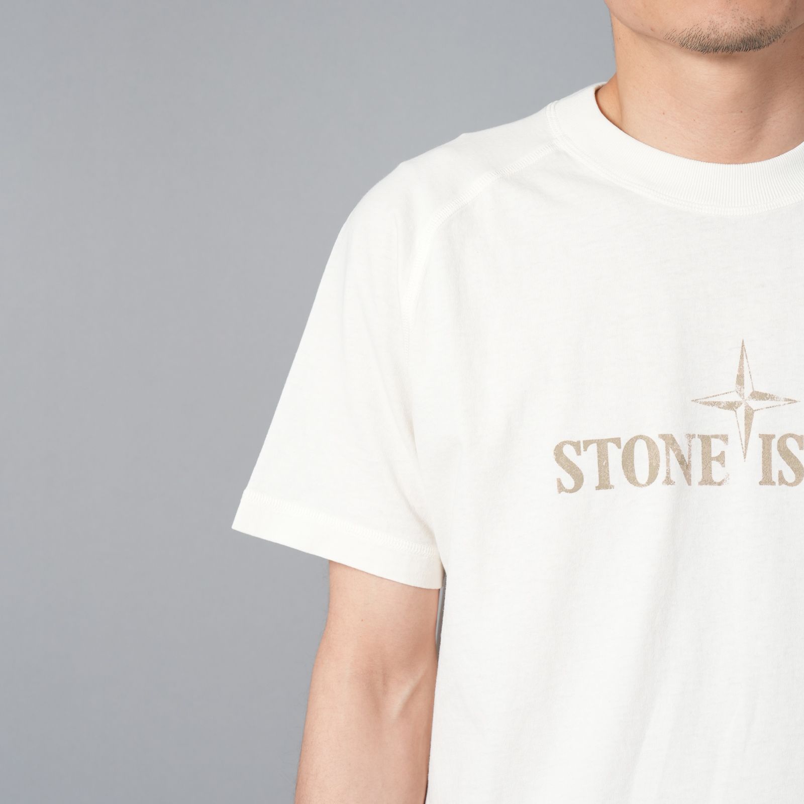 【残りわずか】2100020 / ORGANIC COTTON JERSEY / Tシャツ [ガーメントダイ]  (アイボリー)