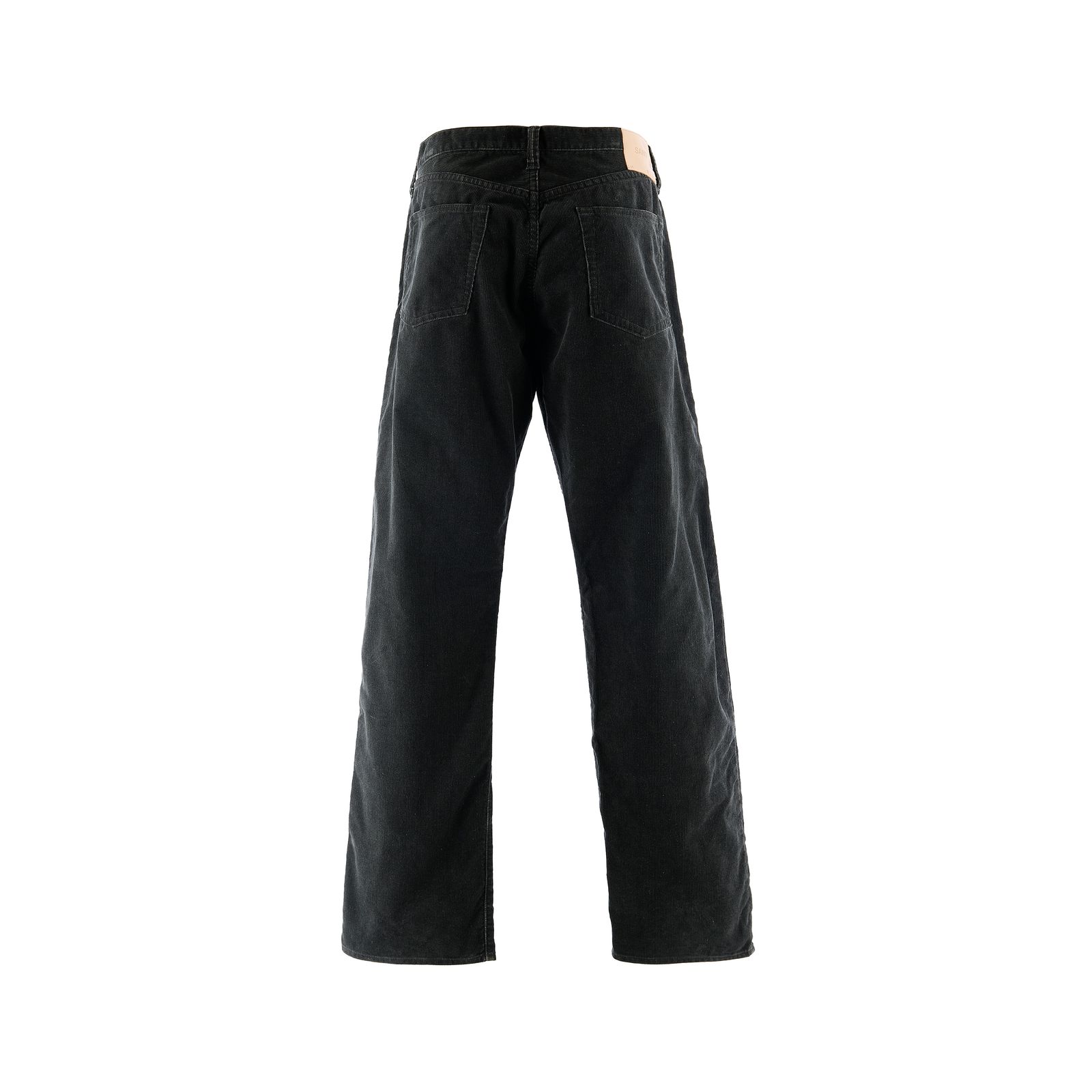 SM-MK1-0000-068 / CORDUROY PANTS / STRAIGHT / BLACK / コーデュロイ ストレートパンツ (ブラック)