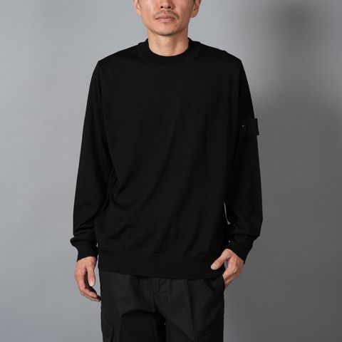 5100074 / KNIT SWEATER / ニットセーター (ブラック)
