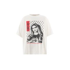 [コラボ]SM-HR1-0000-C17 / KK_SS TEE / MARIA / WHITE /  Tシャツ (ホワイト)
