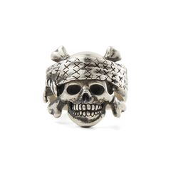 【コラボ】SM-MK8-0000-C41 / BH_RING / SKULL / SILVER / リング  (シルバー)