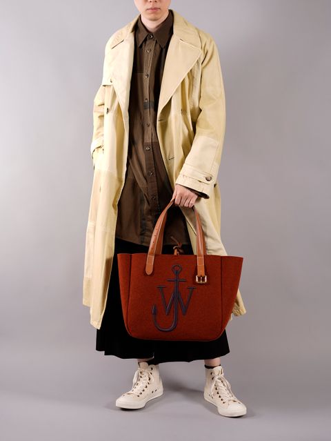 BELT TOTE BAG / ベルト トート バック (ボルドー/ネイビー)