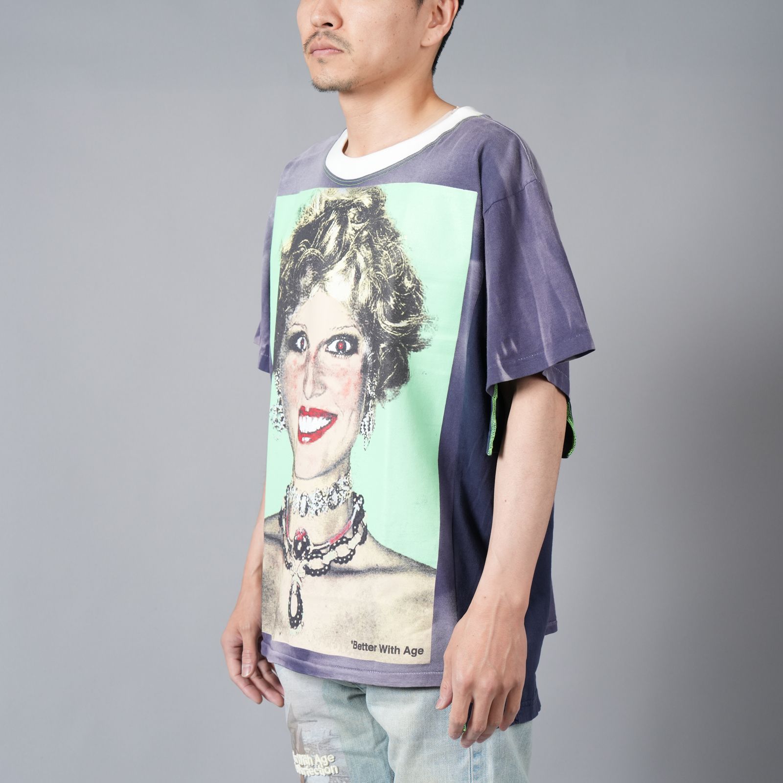 Jaime Panel Tee  / ジェイミー パネル Tシャツ [Lサイズ] (マルチカラー)