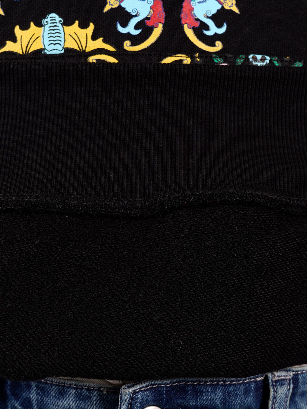 ラスト1点 / CHINESE PRINT HOODIE / チャイニーズ プリントフーディー (ブラック)