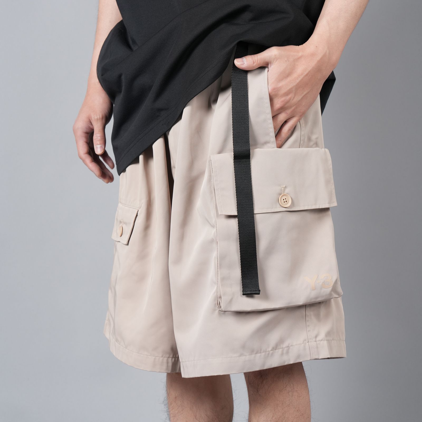 【ラスト1点】NYLON TWILL SHORT / ナイロンツイールショーツ / パンツ (ベージュ)