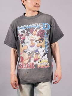 【限定】SM-A23-0000-C27 / OP_SS T-SHIRT / LUFFY / Tシャツ (ブラック)