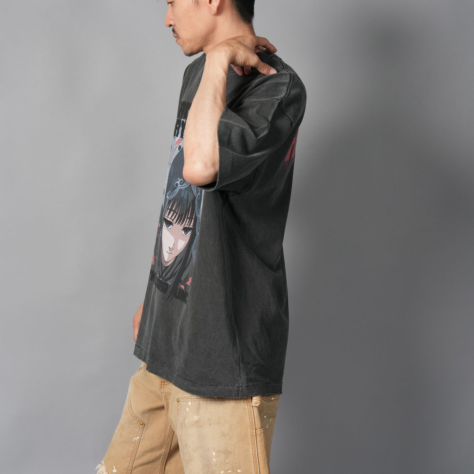 [SAKAMOTODAYS]  TSDM25SM007 / S/S T-Shirt (OSARAGI)  / Tシャツ (ブラック)