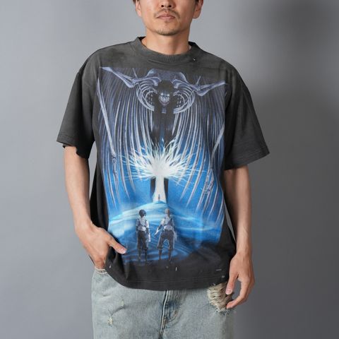 【コラボ】SM-MK8-0000-C77 / AOT_SS TEE / ATTACK ON TITAN BLK / Tシャツ (ブラック)