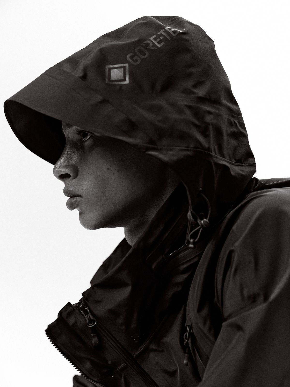 【ラスト1点】【限定】GORE-TEX PRODUCTS / 40DY / CK 3L  SHELL / ゴアテックス  スリーレイヤー / ナイロンジャケット[防水・防風] (ブラック)