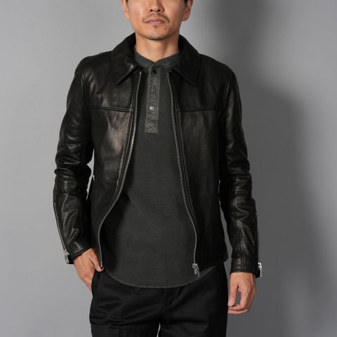 ROADSTER JACKET / ロードスタージャケット (ブラックスムース)