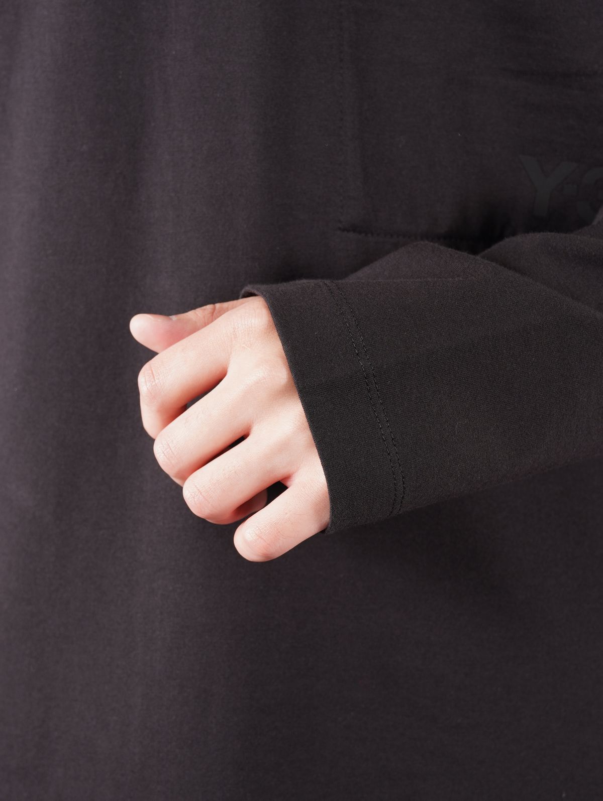 ラスト1点 / M CLASSIC HENLEY  / メンズクラシック ヘンリー (ブラック)