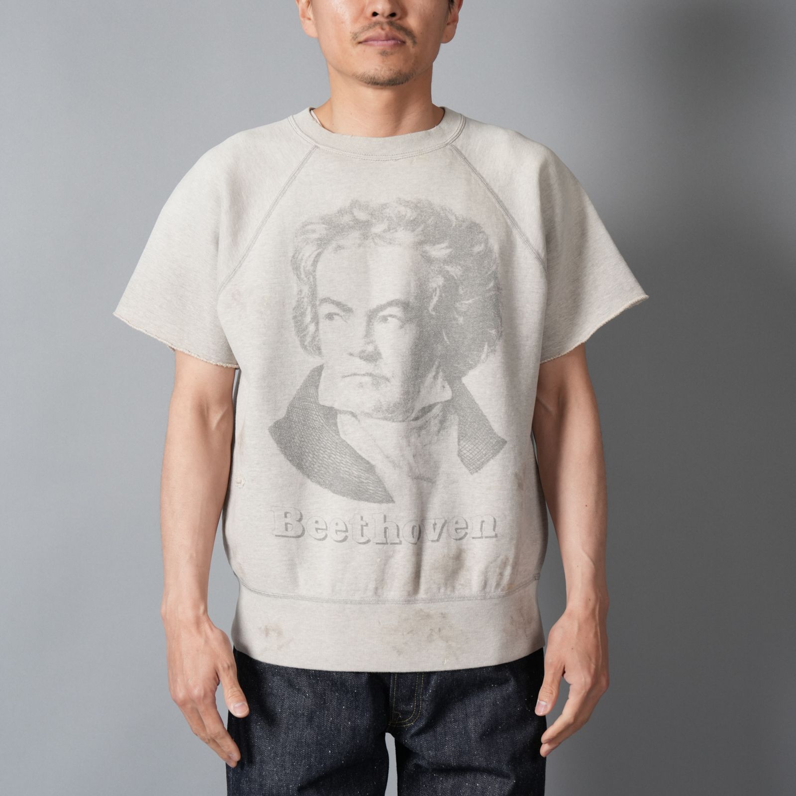 【ラスト1点】SM-MK8-0000-051 / SS CRW NECK SWT / BEETHORVEN / GRY / スウェット (グレー)