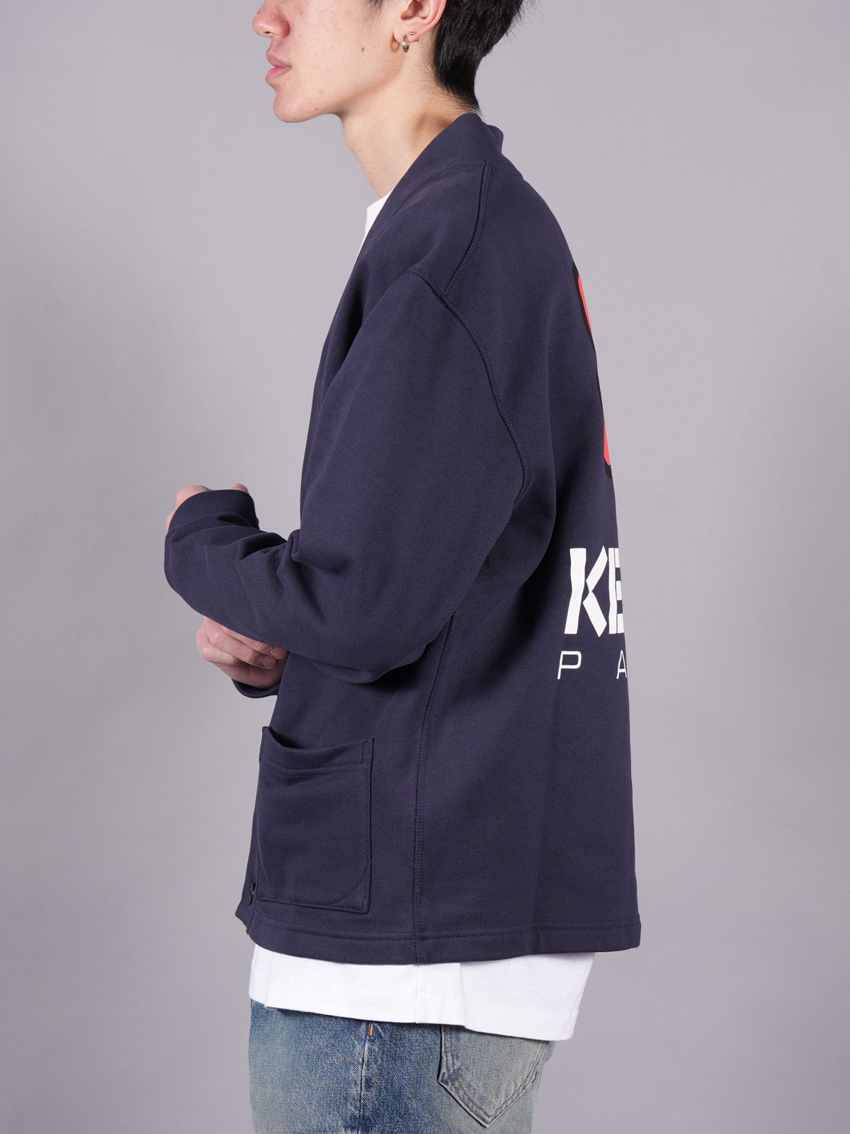 KENZO - Boke Flower Jersey Cardigan / ボケフラワー カーディガン 