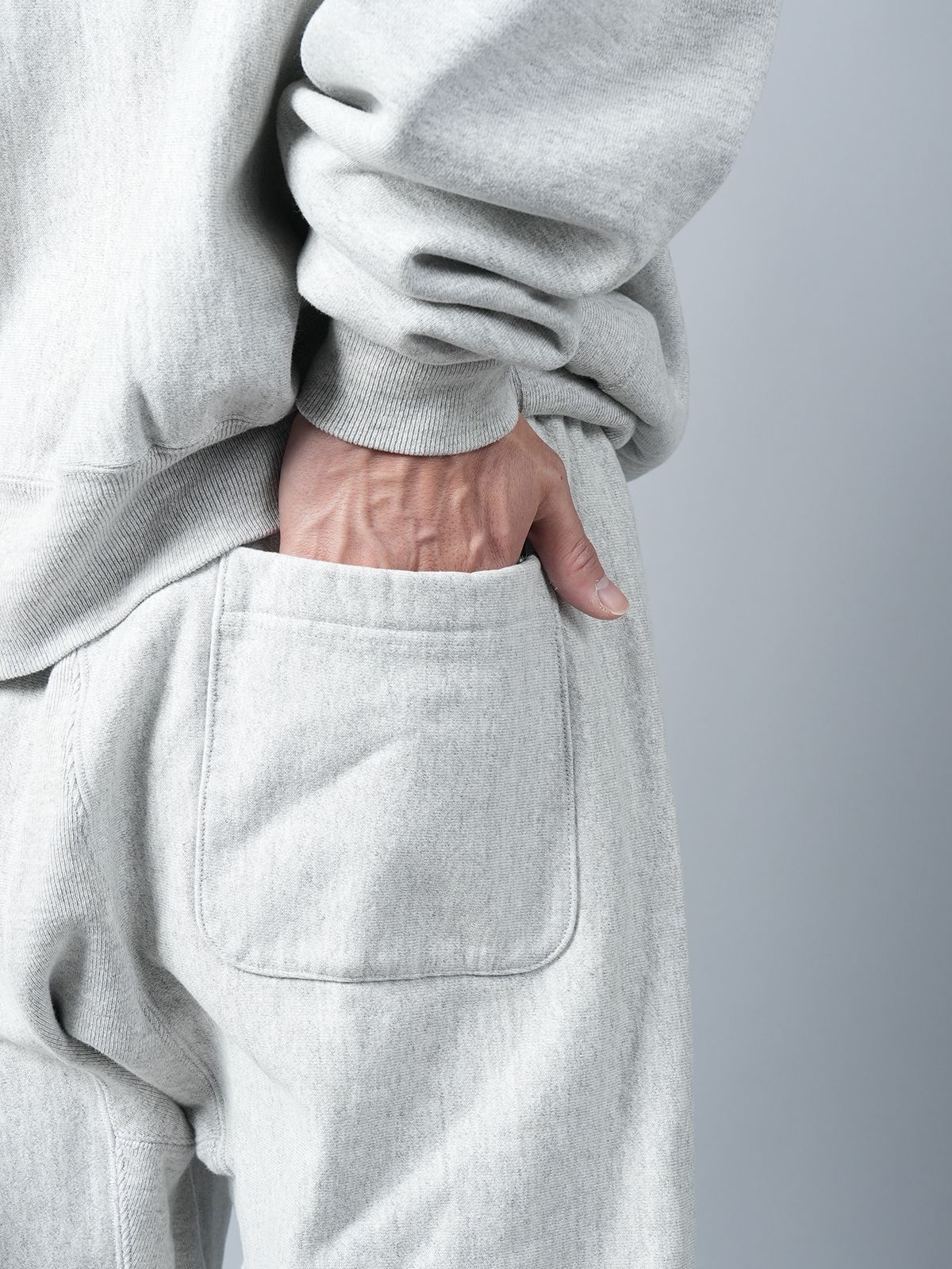 【ラスト1点】 SM-A23-0000-034 / SWEAT PANTS / LOGO / スウェットパンツ  (グレー)