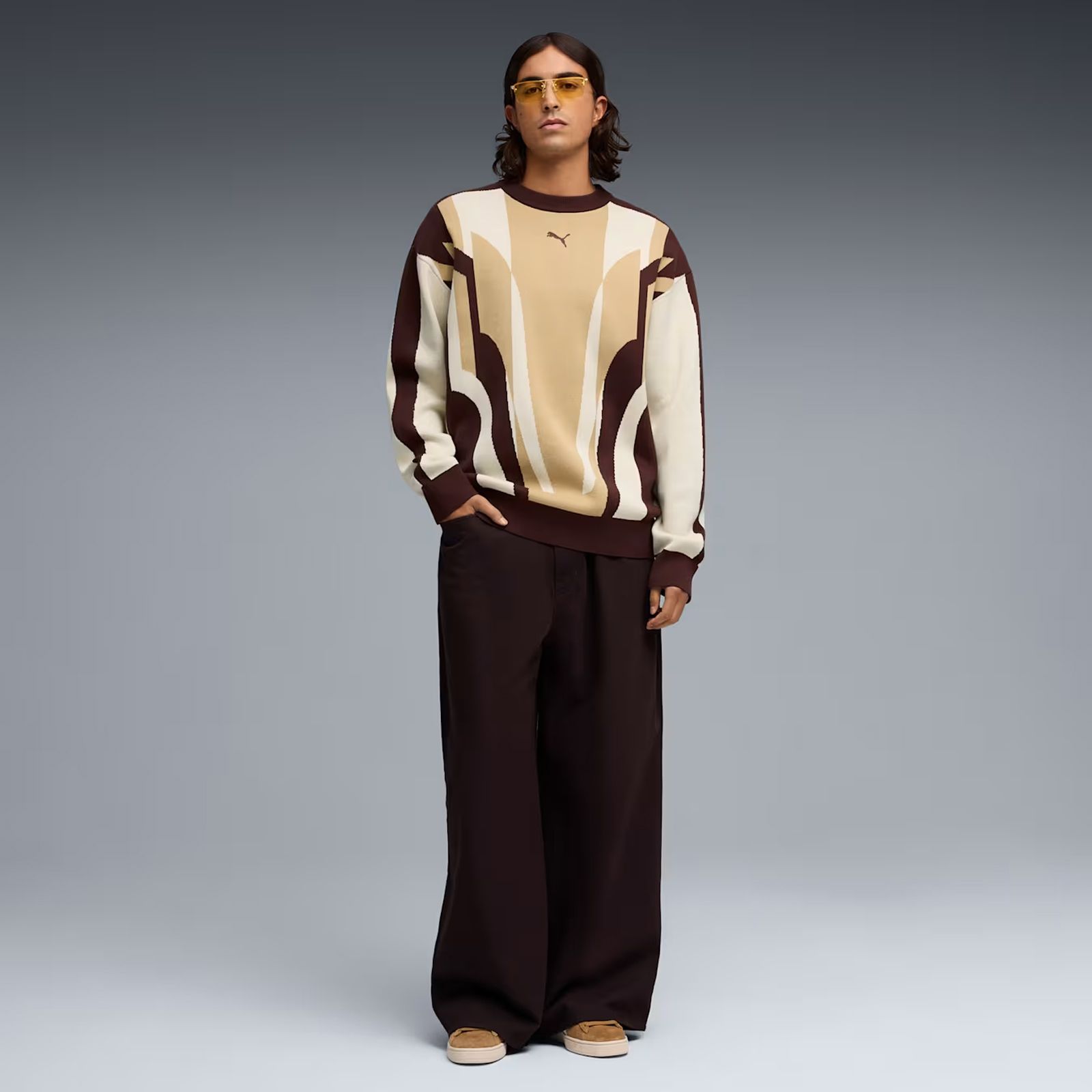 PUMA SWEDE チャールズ F ステッド / スニーカー (ハニーバター/プーマホワイト)