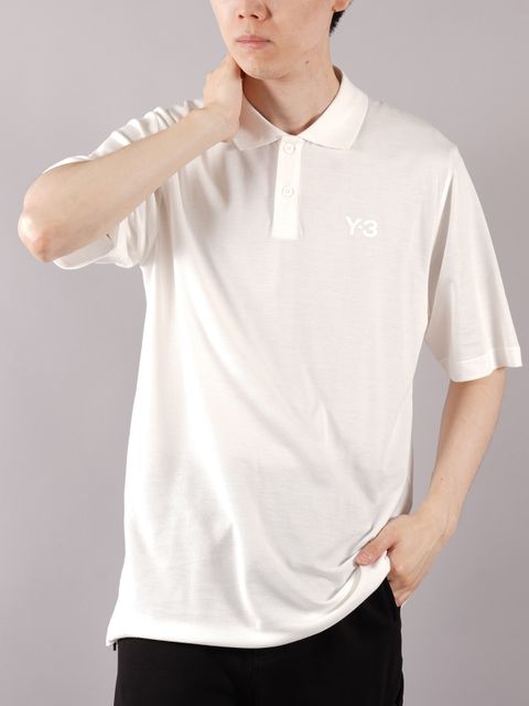 ラスト1点 / M CLASSIC PIQUE POLO / クラシック ポロシャツ (ホワイト)