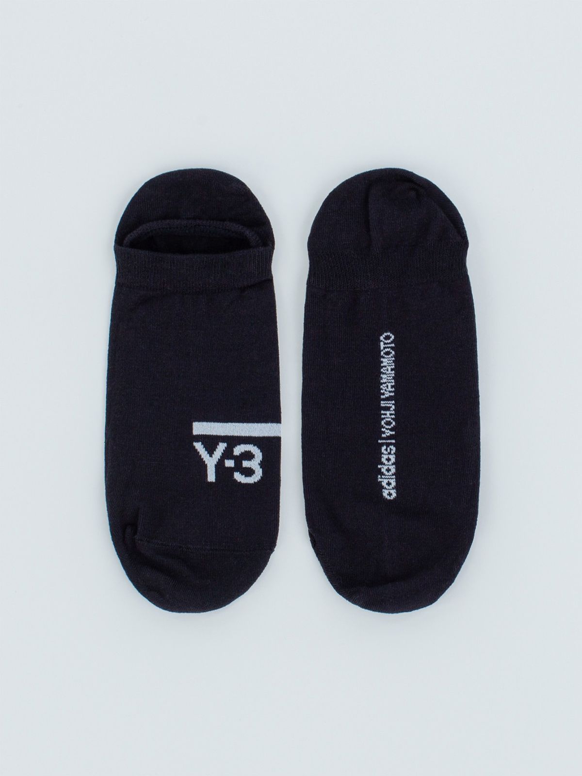 【ラスト1点】 Y-3 2PP INVI SOCKS  / ツーパック インヴィ ソックス (ブラック/ホワイト)