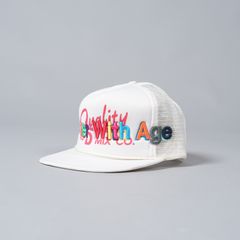 WTH is BWA Hat  / メッシュキャップ (ホワイト)