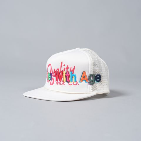 WTH is BWA Hat  / メッシュキャップ (ホワイト)