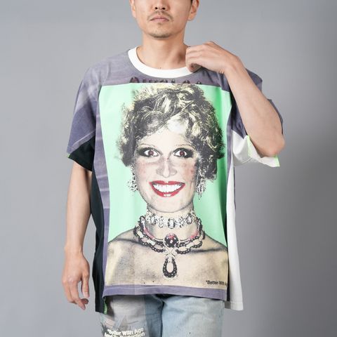 Jaime Panel Tee  / ジェイミー パネル Tシャツ [XLサイズ] (マルチカラー)