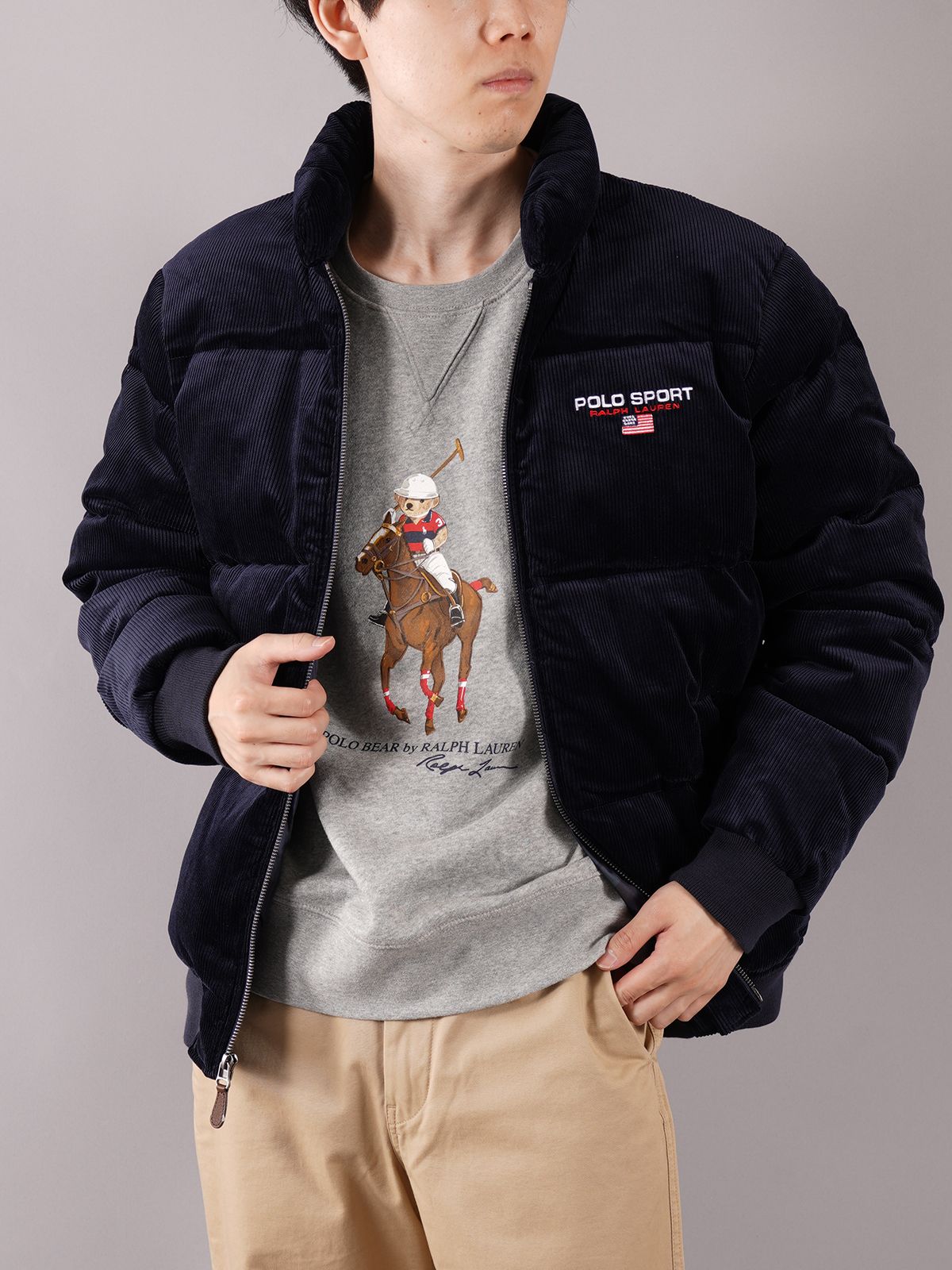 Polo Ralph Lauren - ラスト1点 / CORDUROY PUFFER JACKET 