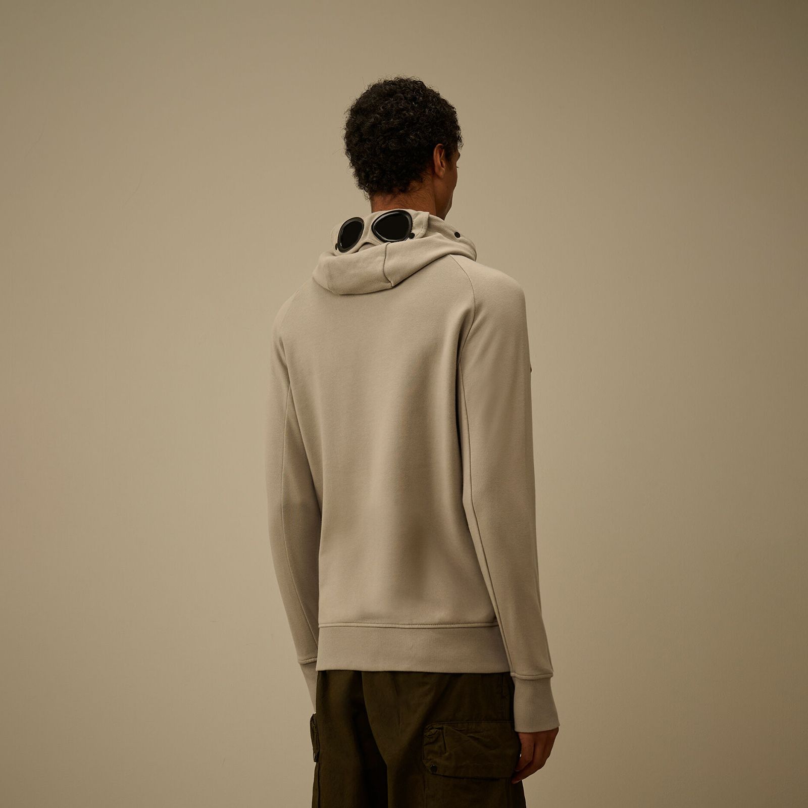 Diagonal Raised Fleece Goggle Zip Sweatshirt / ジップフーディー (フォールンロック)