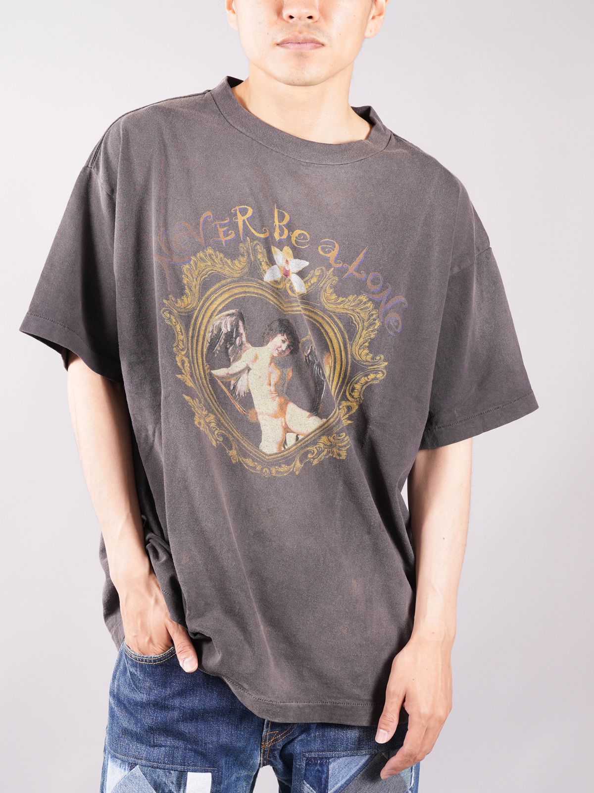 SAINT M×××××× - ラスト1点 / SM-S22-0000-010/SS TEE/NBA/BLACK / T