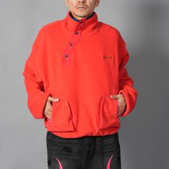 FLOWING FLEECE SWEAT / フローイング フリース スウェット  (レッド)