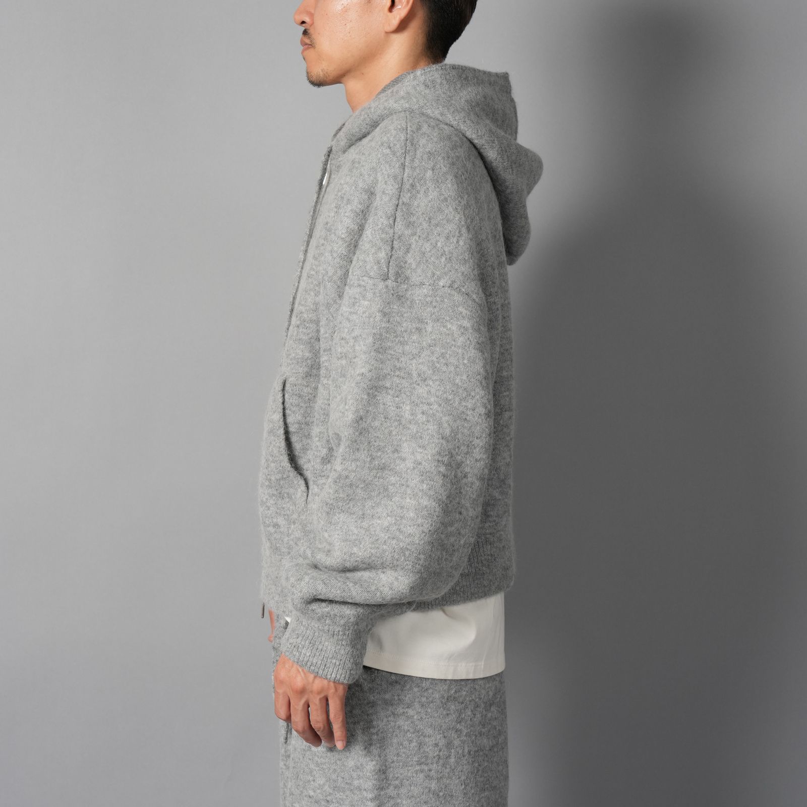 ALPACA KNIT V2 JACKET  / アルパカ ニットジャケット (アルパカクロウド)