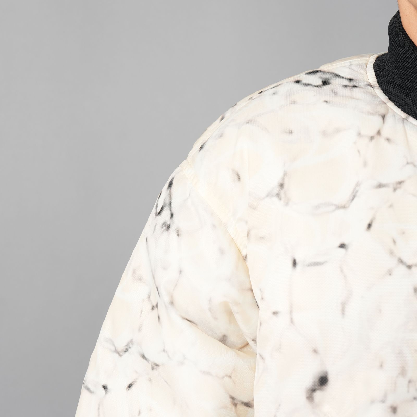 WR REAMIDE DOBBY FLIGHT JACKET  / フライトジャケット (マーブルベージュ)