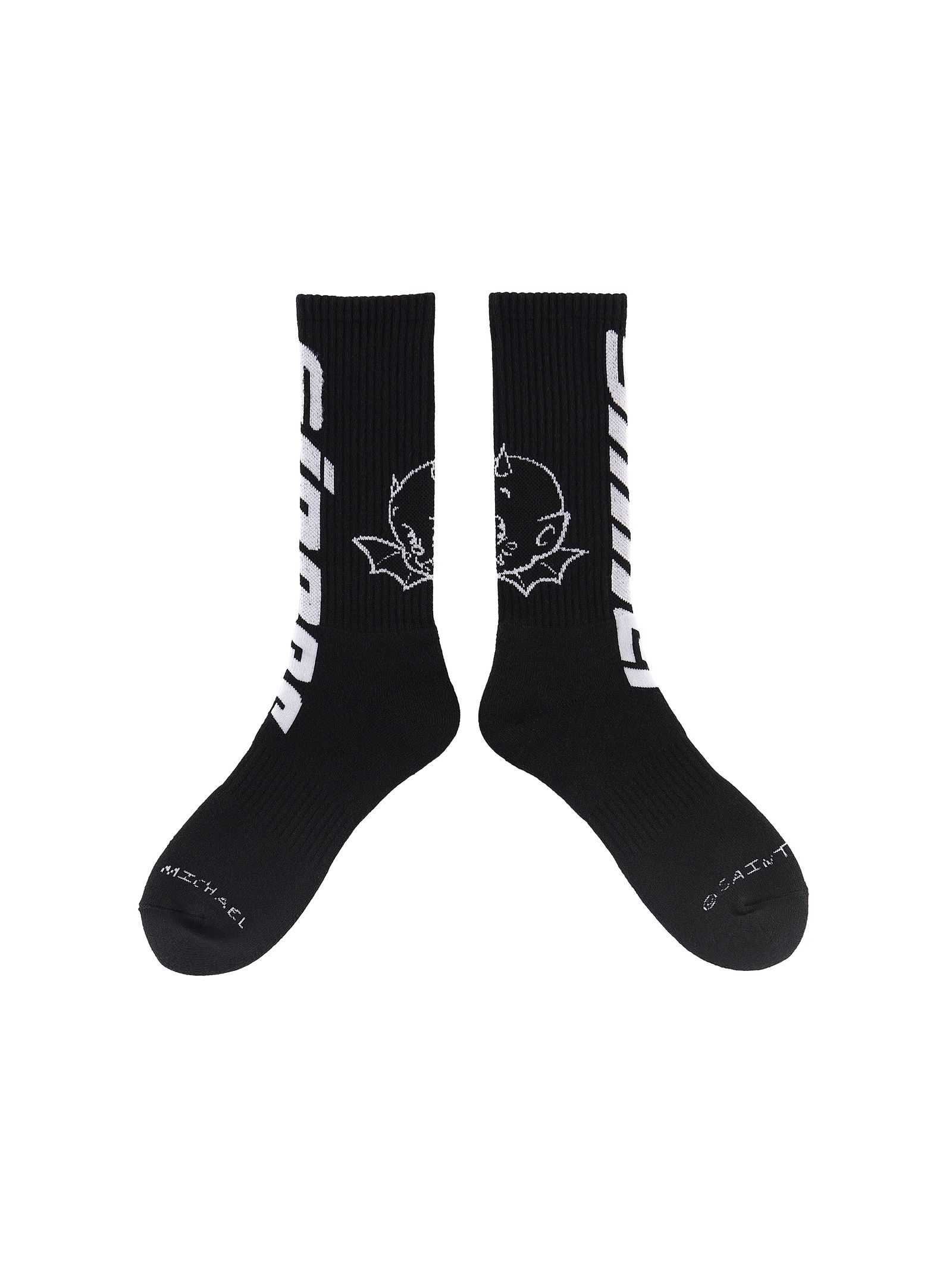 SAINT M×××××× - 【ラスト1点】 SM-S23-0000-106 / SOCKS / DEVIL