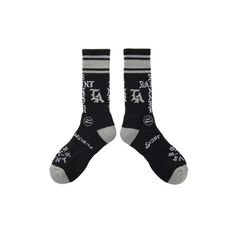 【ラスト1点】【限定】SM-YS1-0000-C43 / BR_SOCKS / ST SINNER / BLACK / ソックス (ブラック)