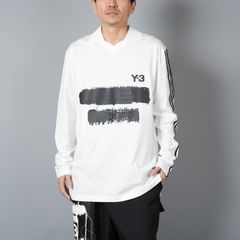 U GFX LOGO LS T / ユニセックス グラフィックス ロングスリーブTシャツ / ロンT  (ライトホワイト)