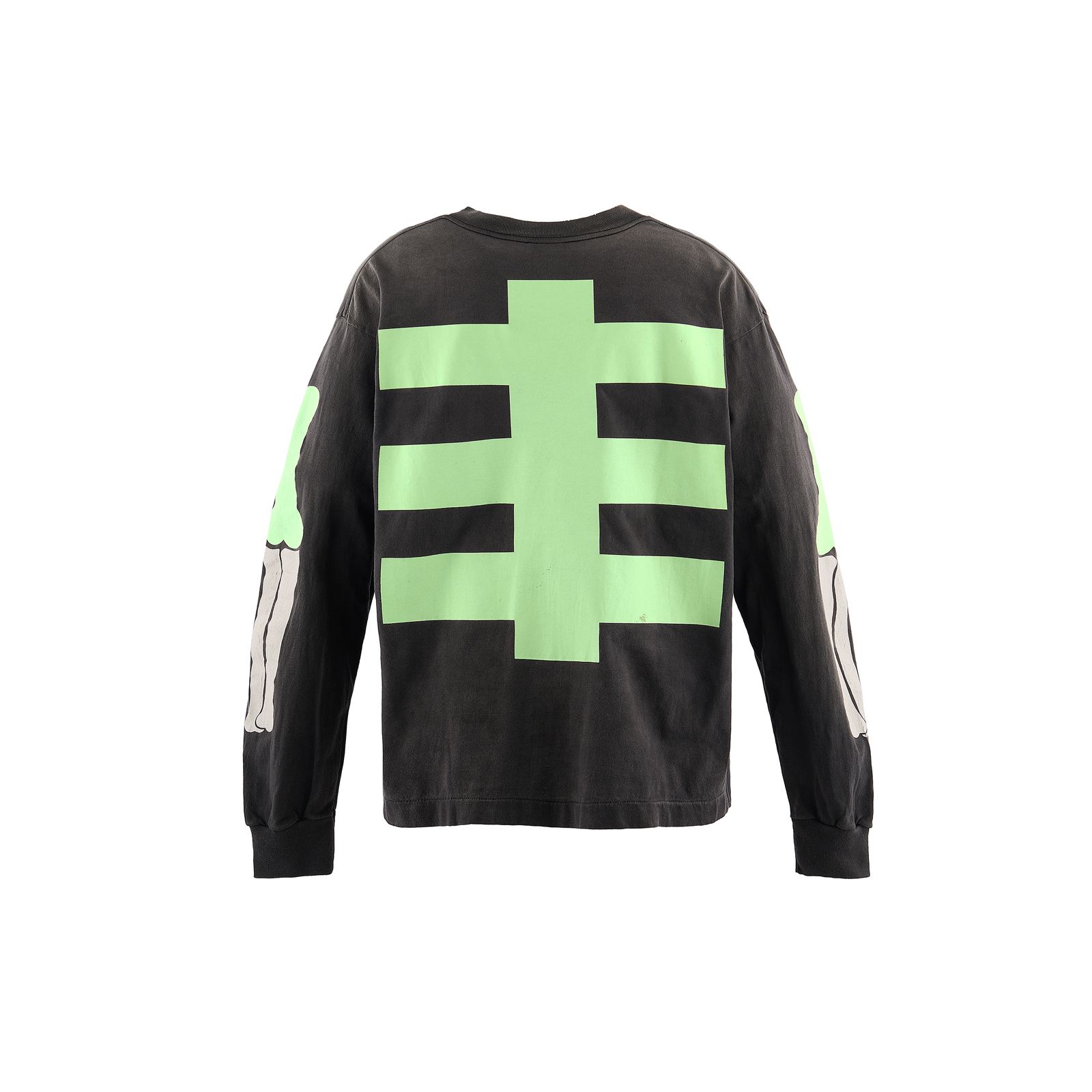 【コラボ】SM-MK8-0000-C30 / BH_LS T-SHIRT / BONE / BLACK / ロンT・カットソー(ブラック)