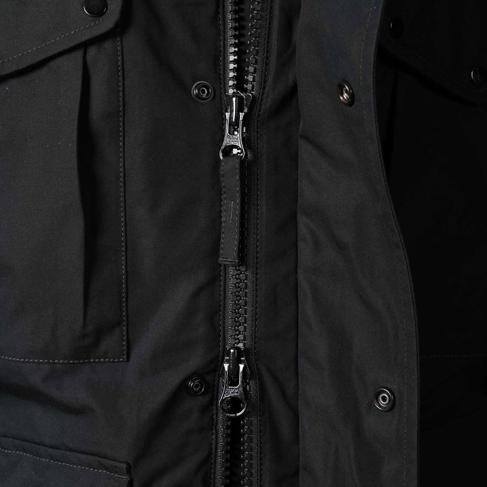 4100035 / ALL-WEATHER COTTON CANVAS_S.I. GHOST / フィールドジャケット (ブラック)