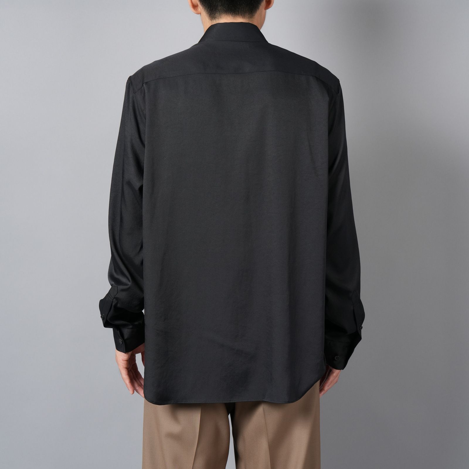 【ラスト1点】BIRD EMBROIDERY SHIRTS / バード エンブロイダリー シャツ (ブラック)