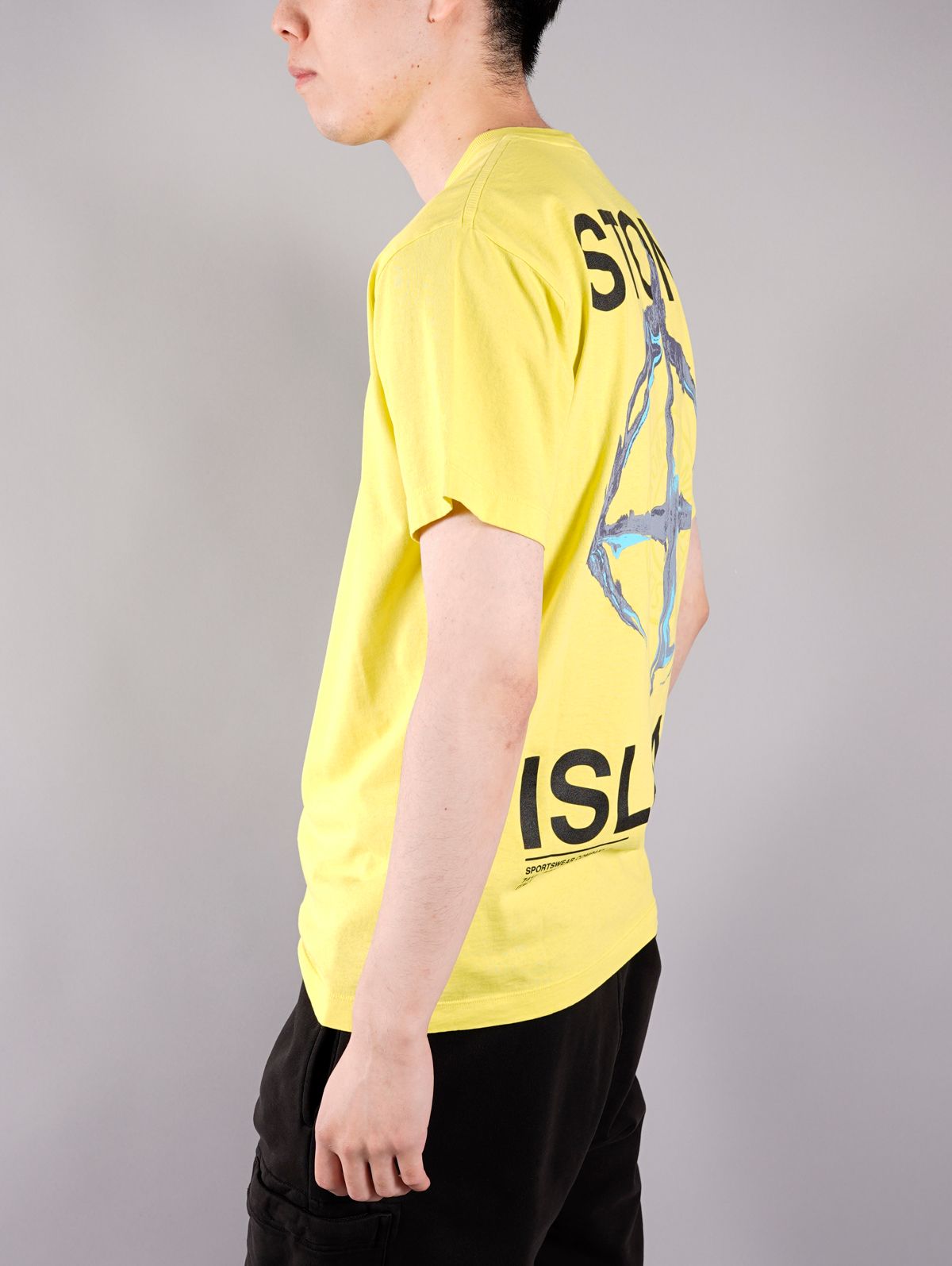 STONE ISLAND - MARBLE THREE / SI Tシャツ S/S (ミント